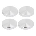 thumbnail image 1 of Unique Bargains 4pcs 60mm Dia 10mm Thickness M10 Thread Aluminum Disc Hardware for Glass Table, 1 of 3