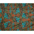 thumbnail image 4 of oneOone Polyester Lycra Fabric Leaves & Floral Block Print Fabric BTY 56 Inch Wide, 4 of 4
