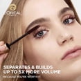 thumbnail image 4 of L’Oréal Paris Voluminous Original Mascara, Lash Volumizing and Separating Mascara, Non-Clumping Formula for Soft and Smooth Lashes, Deep Burgundy, 8.5ml, 4 of 9