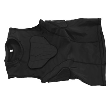 Youth Football Padded Shirt, Vest Anti Collision Thickened Padded Kids Protective Shirt Chest Protector for Basketball Sports