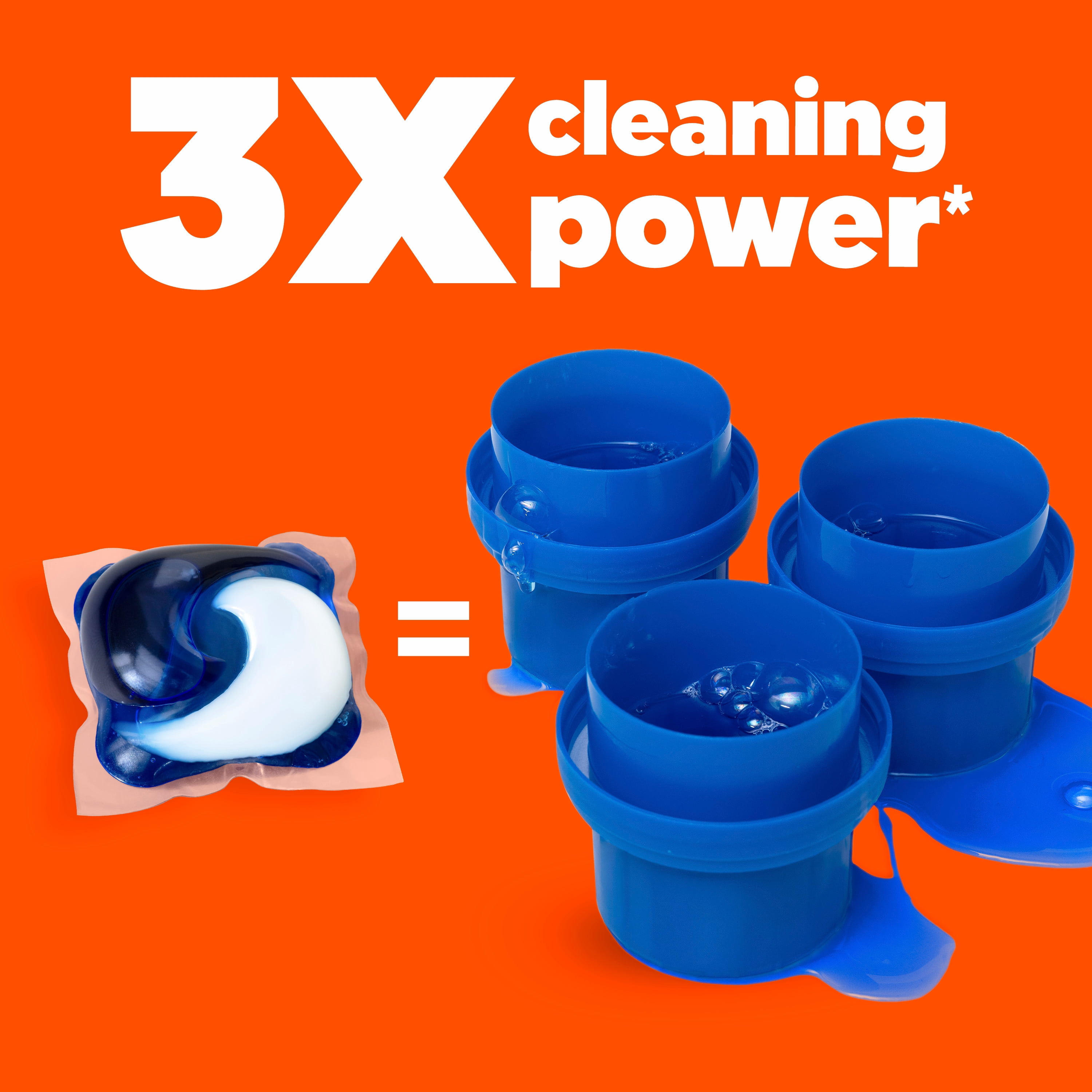 Capsules de détergent à lessive Tide PODS avec un soupçon de détergent Downy 4 en 1, 57 unités, détachant, fraîcheur, douceur, protecteur de tissu, compatible avec les laveuses HE