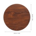thumbnail image 2 of 1Set Solid Wood Stool Seat Replacement Round Wooden Stool Top for Home Use, 2 of 8