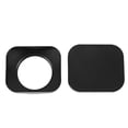 thumbnail image 1 of Metal Square Lens Hood, Aluminium Alloy Lens Shade with Cap, Scratch Proof Lens Hood Protector Easy to Install for SLR Cameras DSLR Cameras, 1 of 7