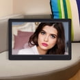 thumbnail image 4 of EGNMCR 10-inch HD Digital Photo Frame Electronic Photo Album Calendar Clock Pictures Video Music Loop Playback Support Connected To The Computer, Headphones,speakers, Gift, 4 of 6