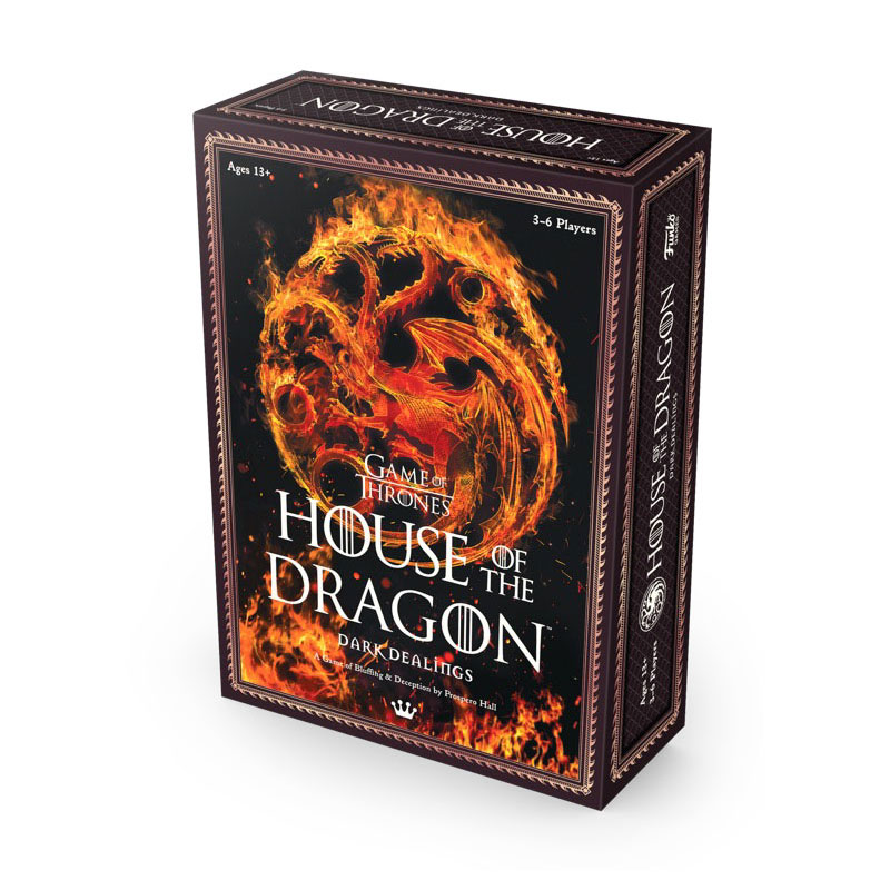 Funko Games House of the Dragon Dark Dealings jeu de cartes