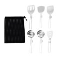 thumbnail image 1 of Almencla Camp Cooking Utensil Set Camping Kitchen Utensil Set for RV Camping Grilling 6Pcs, 1 of 8