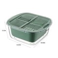thumbnail image 3 of Strainers and Colanders, Kitchen Drain Basket for Fruit and Vegetable Wash, Noodle Pasta Strainer, 3 of 6