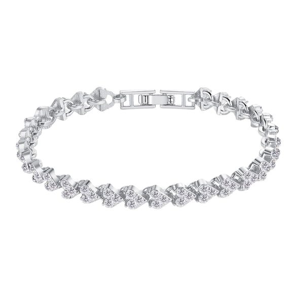 TIMIFIS Bracelets Bracelets Love pour Femmes Bracelet en Diamant Filles Bracelet Délicat Bijoux Cadeau de la Fête des Mères Été
