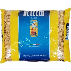 De Cecco - Pasta - Orecchiette - 5lb - 1ct - Authentic "Little Ears" Shape for Robust Sauces (1ct)