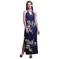 thumbnail image 1 of Bimba Robe Longue Décontractée à Fentes Latérales pour Femmes Imprimée Tenue de Soirée-TTG, 1 of 6