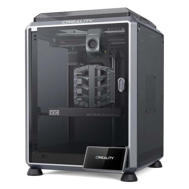 Creality K1C High Speed 3D Printer - Carbon Fiber Printer - Auto Leveling AI Camera FDM 3D Printer - Home Workshop Use