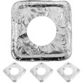 thumbnail image 1 of WHAMVOX 10Ensemble Doublures Carrées en Aluminium pour Cuisinière à Gaz Résistantes aux Taches, 1 of 7