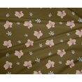 thumbnail image 4 of oneOone Polyester Lycra Fabric Orchid Floral Decor Fabric Printed BTY 56 Inches Wide, 4 of 4
