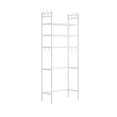 thumbnail image 1 of 3-Layer Storage Rack Above the Toilet,Stainless Steel Bathroom Storage Rack,Easy to Assemble,Space-Saving,62.99x18.5x9.84Inch,Over The Toilet Organizer,Toilet Storage, 1 of 8