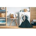 thumbnail image 2 of Ahgly Company Machine Washable Indoor Square Transitional Teal Green Area Rugs, 6' Square, 2 of 7