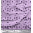 thumbnail image 1 of Soimoi Poly Georgette Fabric Geometric Small Printed Craft Fabric by The Yard 42 Inch Wide, 1 of 3