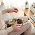 thumbnail image 4 of pitrice Christmas Tree Shape Candy Snacks Bowl Nuts Seeds Holder Dry Fruits Plastic Plate Container, 4 of 6