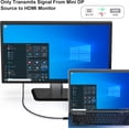 thumbnail image 2 of Mini DisplayPort to HDMI Cable, Benfei Mini DP to HDMI 6 Feet Cable (Thunderbolt Compatible) with MacBook Air/Pro, Surface Pro/Dock, Monitor, Projector, 2 of 7