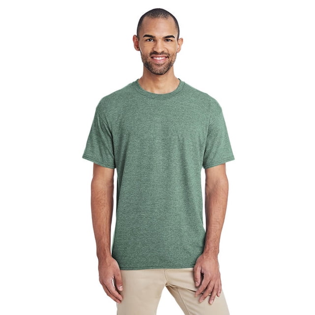 Gildan Mens DryBlend T-Shirt, L, Sport Dark Green