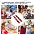 thumbnail image 4 of 1 Pair Rhythm Sticks Hand Percussion Instrument Sand Stick Shaker Musical Sticks Rhythm Percussion For Musical Activities Games, 4 of 8