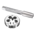 thumbnail image 1 of Unique Bargains Metric Tap and Die Set Machine Thread Tap with Round Die M14 x 1.25mm, 1 of 6