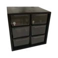 thumbnail image 4 of Decodeary Plastic Jiugongge Storage Drawer - Meticulous Workmanship And Fashionable Multi Grid Storage black Six Palaces Grid 5Set, 4 of 6