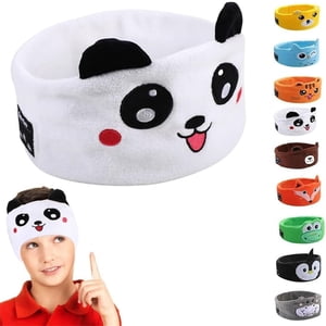 BotaniNest Original Kids Headphones Headband Wireless Over The Ear Bluetooth Headband Headphones For Kids Headband Earphones For Children With Thin Speakers & Super Soft Fleece Headband