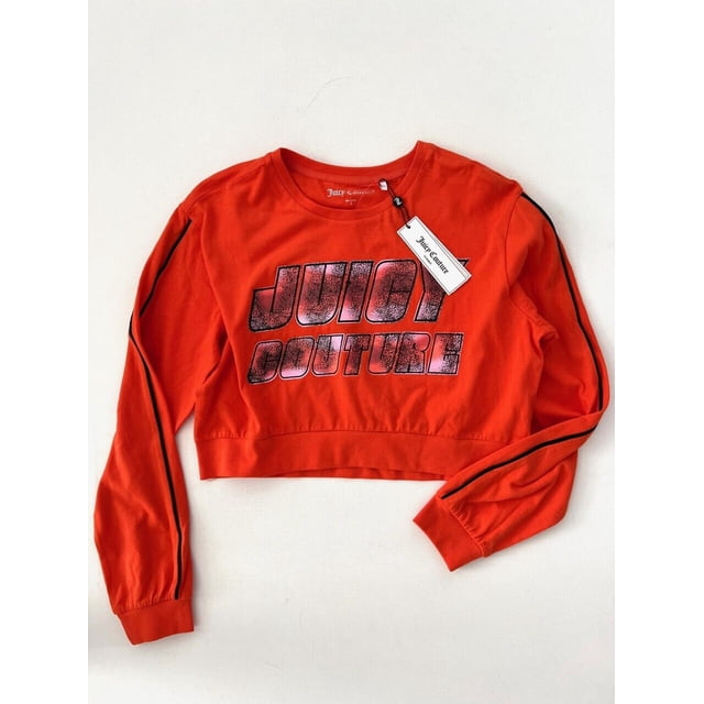 Juicy Couture Crop Top Bonfire Orange ( S )