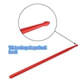 thumbnail image 3 of Nylon Drumsticks Drum Stick with Strong Elasticity Compatible Unbreakable Musical Instrument Handles Drop-shaped for Kids Adults Red, 3 of 9