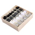 thumbnail image 2 of Drawer Organizer/Clothing System - Foldable-Washable for Wardrobe Bedroom or Dresser, Gray, 2 of 5
