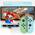 thumbnail image 2 of Switch Joy-Con Pair,Joy-Con Controller Nintendo-Switch Replacement(Blue and Green), 2 of 5