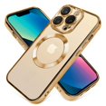 thumbnail image 4 of Ultra-thin beautiful protective case for iPhone 15 13 14 12 11 Pro Max 15 Plus, suitable for Magsafe wireless charging magnetic electroplating protective case, 4 of 5
