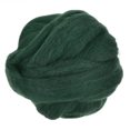 thumbnail image 1 of Unique Bargains Needle Felting Wool, 3.5Oz Nature Fibre Wool Yarn Roving for Wet Felting, Handcrafts (Light Dark Green), 1 of 6