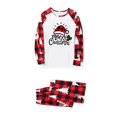 thumbnail image 4 of MASRIN Matching Pjs For Family Christmas Pajamas for Family Pjs Matching Set Family Christmas Pajamas Soft Xmas Pajamas Matching Sets Top Pants Christmas Hat Pjs, 4 of 6