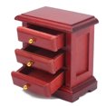 thumbnail image 2 of Dollhouse Bedside Table, 1/12 Dollhouse Bedside Table, Durable Exquisite Simulate For Doll House Toy, 2 of 8