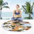 thumbnail image 4 of PRETXORVE Round Printed Microfiber Beach Super Colorful Bath Sandproof Beach Blanket Beach Multi-Purpose for Travel Swimming Pool, 4 of 8