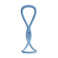 thumbnail image 4 of Baohd Bande d'Exercice 8 Formes Bande de Résistance Entraîneur pour Musculation Bleu 46x11.5cm, 4 of 6