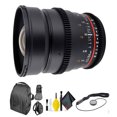 thumbnail image 1 of ROKINON 24MM T/1.5 CINE Lens Nikon + Deluxe Lens Cleaning Kit Bundle, 1 of 7
