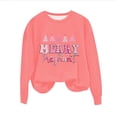 thumbnail image 4 of EGNMCR Chandail en Molleton de Noël Col Rond Imprimé Ample Manches Longues Sans Capuche, 4 of 4