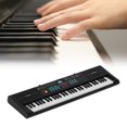 thumbnail image 2 of Cergrey Clavier Piano, Instrument Clavier Piano 61 Touches Électrique Multifonction avec Câble USB Microphone MQ6189, Clavier Électrique avec USB, 2 of 8