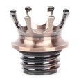thumbnail image 2 of Motorcycle Fuel Filler,King Crown Styling Gas Gas Cap Oil Tank Cover Top-Notch Performance, 2 of 10