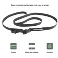 thumbnail image 4 of QualitChoice 1/2/3/5 Ensemble de Ceinture Nouée 2X Bagage Sangle de Lash Cargo Lien Rangement Randonnée Camping Boucle Durable Réglable Valise de Voyage Kaki/m 1 Pce, 4 of 6