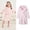 Rose, variante sur Peignoir TIMIFIS Garçons Filles Peignoirs Enfants à Capuche Vêtements de Nuit Doux en Molleton Peignoirs Mignons Robes de Chambre Tout-Petits Pyjamas Doux en Peluche Vêtements de Nuit Peignoir de Spa (2 Tout-Petits-16 Ans) Variété de Couleurs