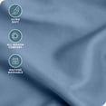 thumbnail image 2 of Bare Home 22" Extra Deep Pocket Sheet Set - Premium 1800 Collection - Ultra-Soft - Queen, Coronet Blue, 2 of 8