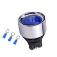 thumbnail image 3 of Thinsony Push Button Starter Switch LED Light Engine Push 50A Button 12V Switch Start blue blue 33x33x46mm, 3 of 6