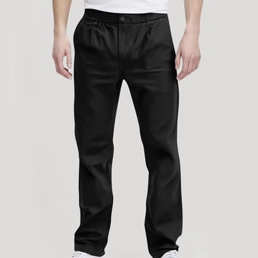 Styesk Pantalons pour Hommes Pantalons de Mode Printemps et Été pour Hommes Pantalons Habillés Fins Amples Droits Ajustés Décontractés pour le Sport