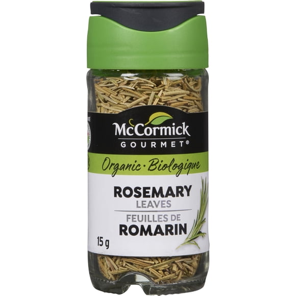 McCormick Gourmet, New Bottle, Premium Quality Natural Herbs & Spices, Organic Rosemary Leaves