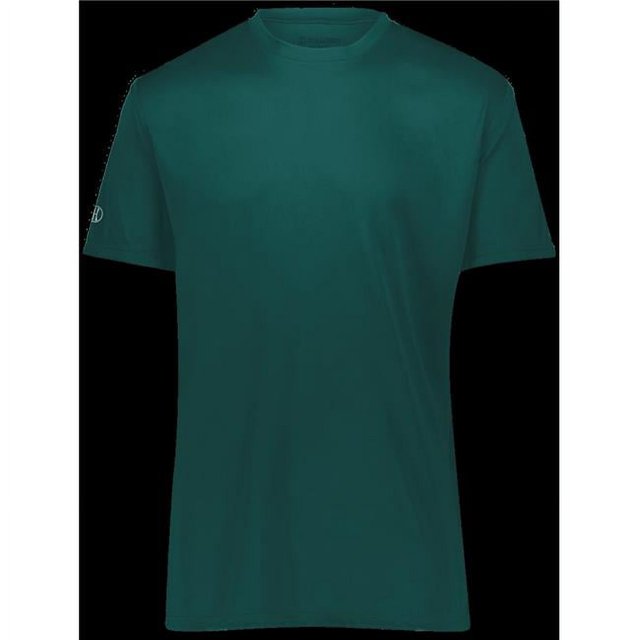 Holloway 222818.035.L T-Shirt Adulte Momentum, Vert Foncé - Large