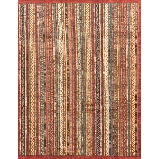 Ahgly Company Tapis d'Intérieur Rectangulaire Abstrait Rouge Tapis de Zone Abstrait, 2 Pieds x 4 Pieds