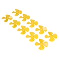 thumbnail image 1 of Plastic Propeller,10Pcs 60mm 4 Blades DIY Toy Propeller Propeller Replacement User-Friendly Design, 1 of 14